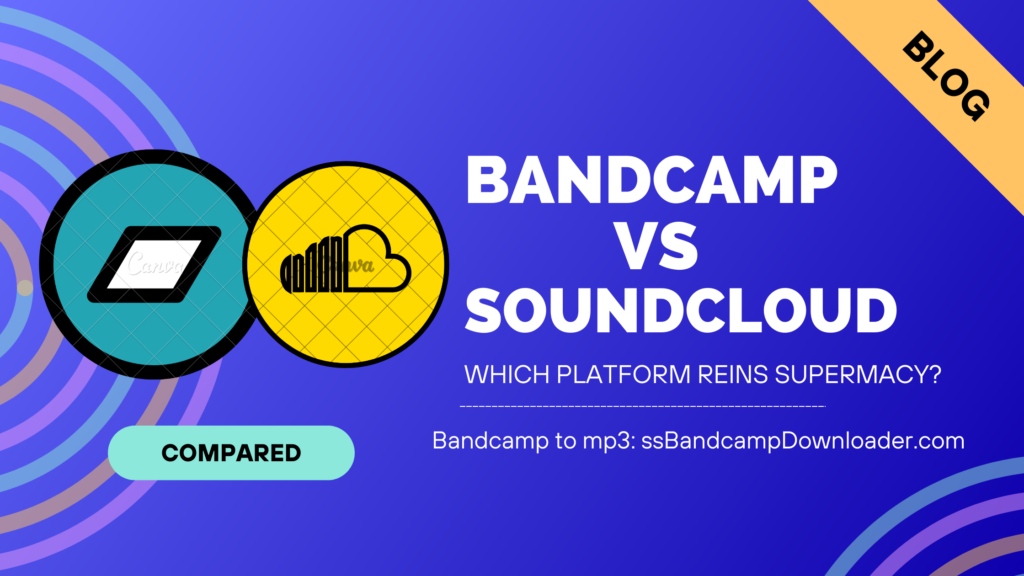 bandcamp vs soundcloud