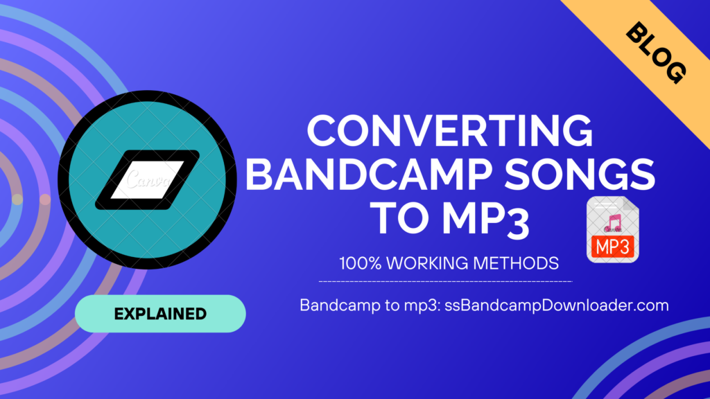 Convert Bandcamp to MP3