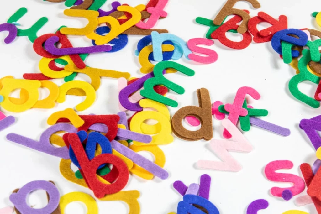 colorful alphabets