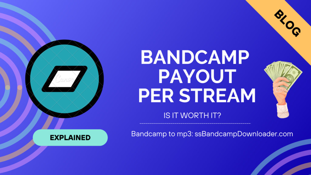 how much does bandcamp pay per stream